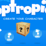 Fig 4. Создание героя на Poptropica.